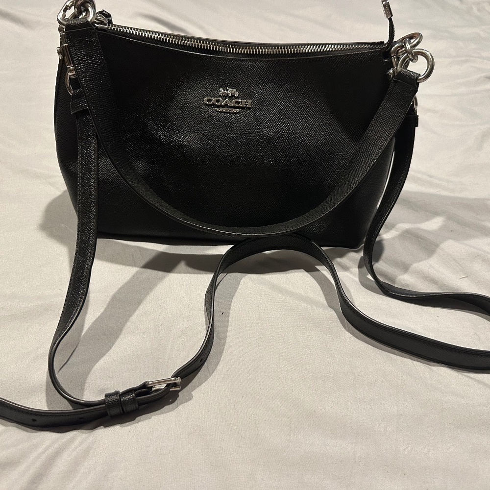 Coach leather handbag